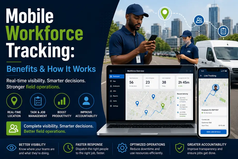 Mobile Workforce Tracking: Benefits & How It Works