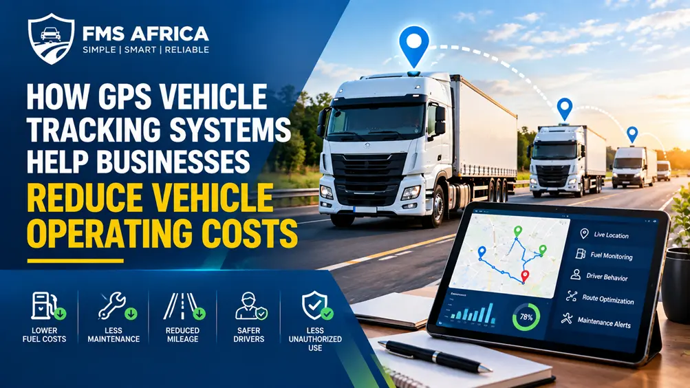 How GPS Vehicle Tracking Systems Help Businesses Reduce Vehicle Operating Costs
